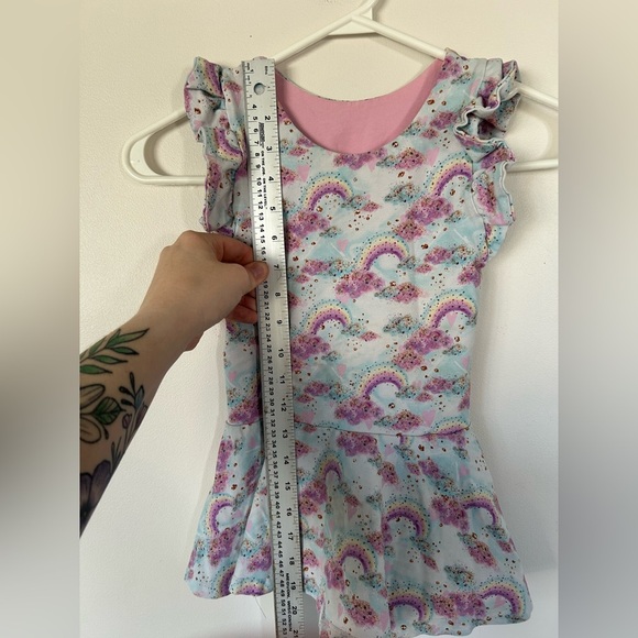 Small Shop Girls Rainbow Dress - Picture 3 of 7